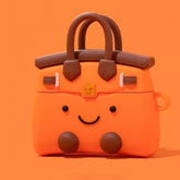 AirPods Case 3 Silicone Orange Cute Handbag